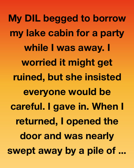My Daughter-In-Law Begged Me To Lend The Lake Cabin – What Happened Changed Everything