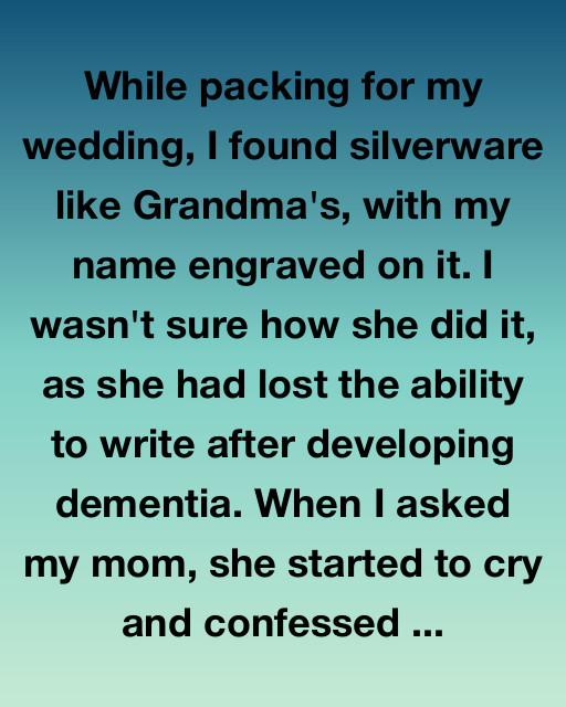 The Silver Truth Behind My Wedding Day