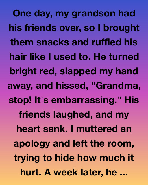 The Day My Grandson Remembered My Name