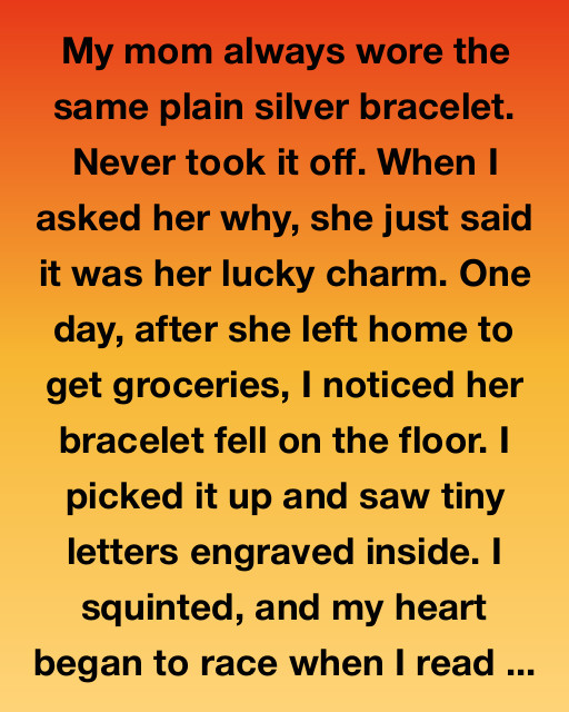 The Silver Bracelet Secret