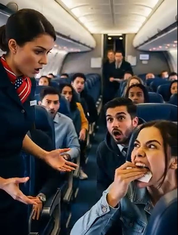 My Flight Attendant Slipped Me A Napkin: “Pretend You’re Sick. Get Off This Plane.” I Ignored Her—She Came Back: “Please. I’m Begging You.” 2 Hours Later…