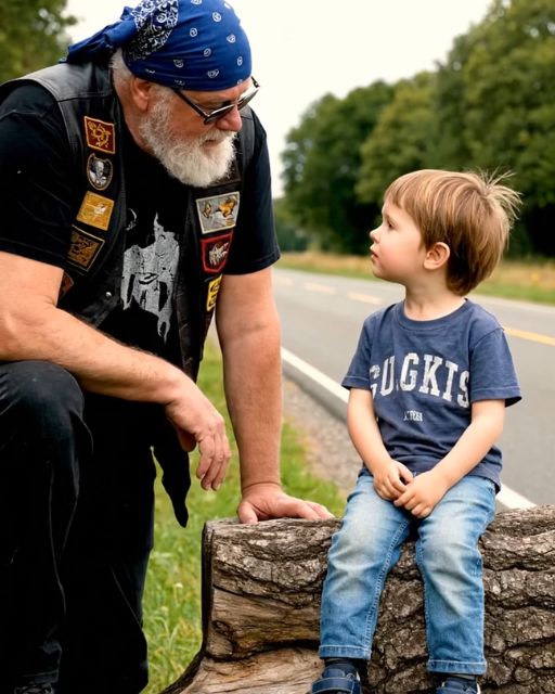 The Biker Who Sat In Traffic For My Son