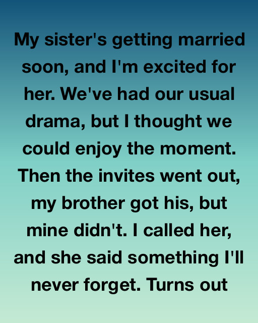 The Hidden Guest List Of My Sister’s Wedding