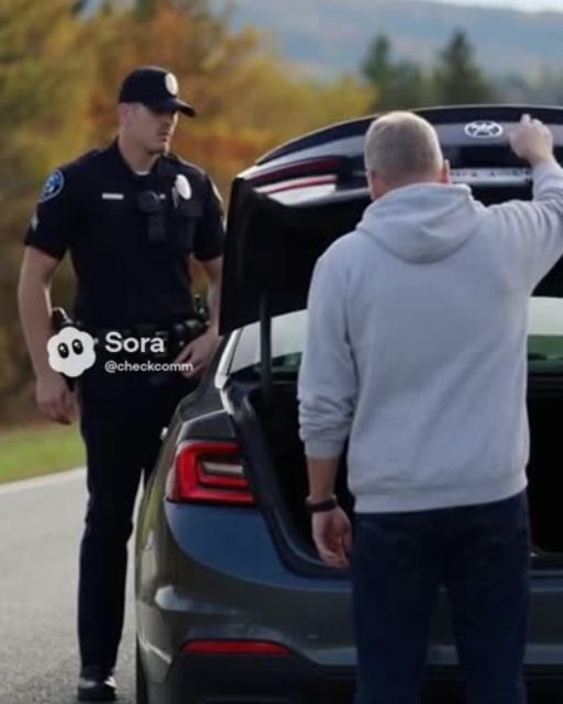 Cop Demands Man Open His Trunk—What’s Inside Makes Him Salute