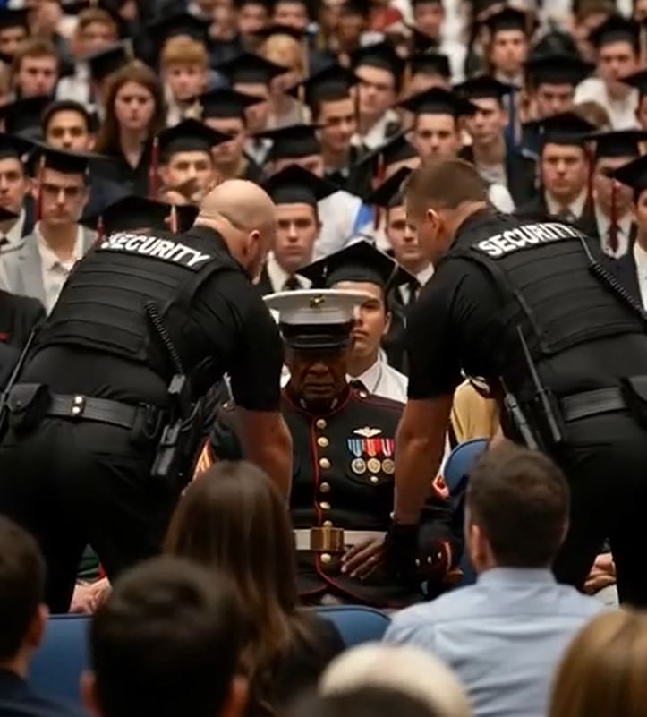 Two Guards Tried To Escort Him Out—Six SEALs Stood Up Instead