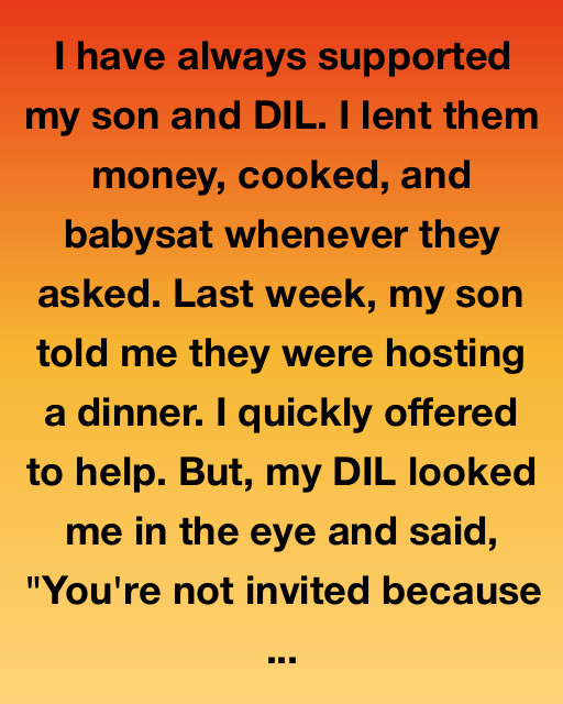 You’re Not Invited Because You’re Too Much