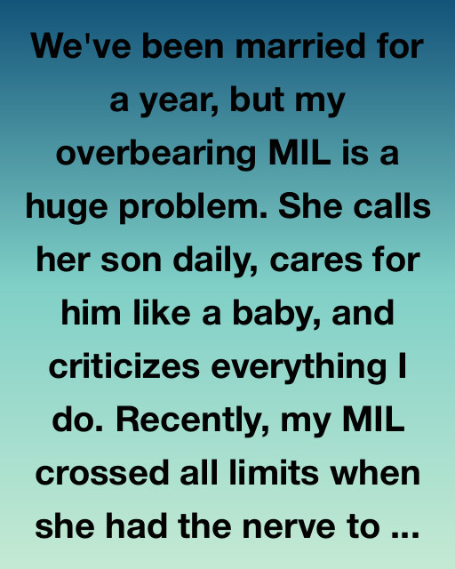 My Overbearing Mother-In-Law Tried To Ruin My Marriage—But She Didn’t Expect This Ending