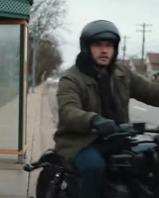 Biker Notices Girl Crying At Bus Stop—Her Story Makes Him Radio His Crew Without Hesitation