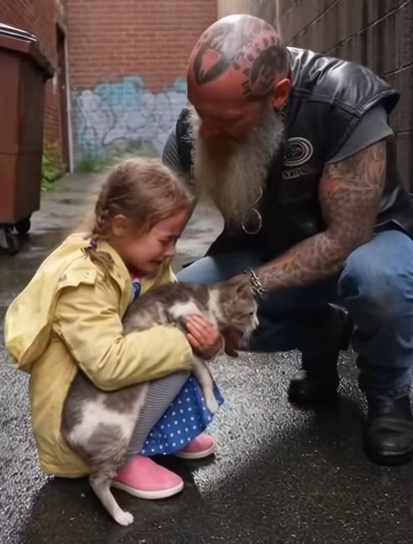 She Was Standing There With Nothing—Then He Wrapped Her in Leather