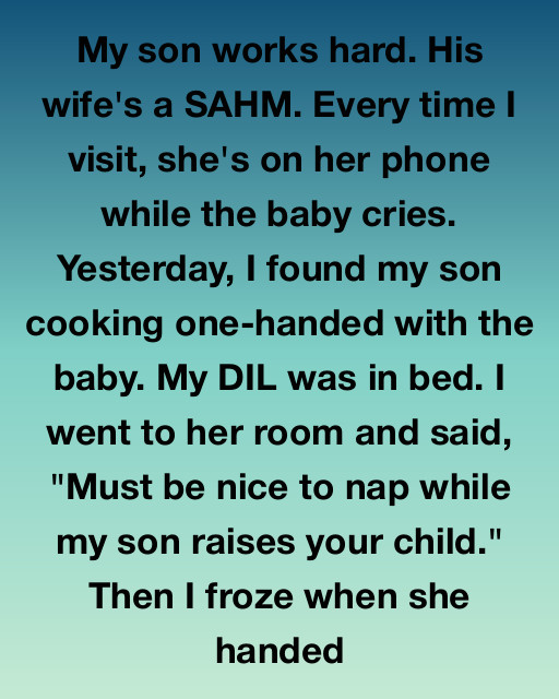 The Hidden Burden My Daughter-in-Law Carried