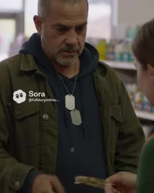 Veteran Pays With His Last Few Dollars—The Cashier Notices His Tags And Freezes