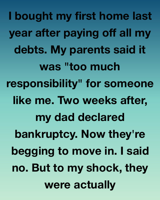 When My Parents Mocked Me For Buying A House—then Showed Up With a Surprise