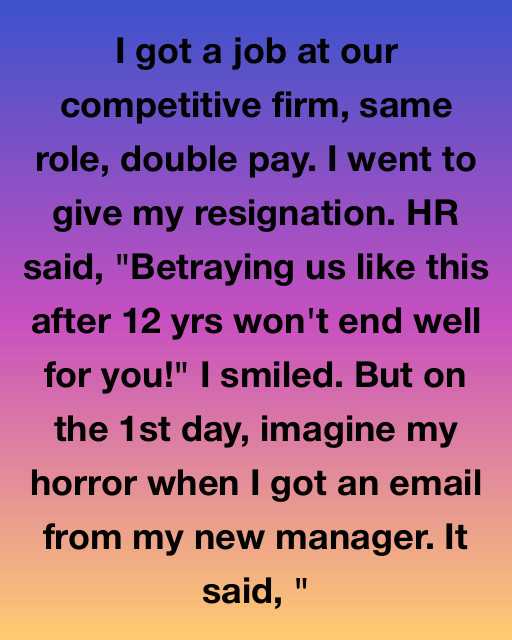 The Email That Changed Everything