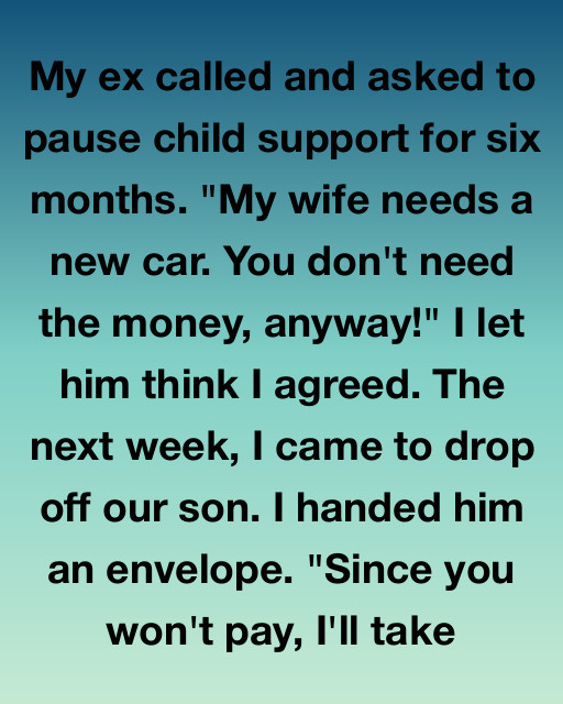 The Car, The Envelope, and My Son