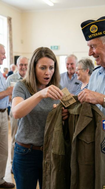The Whole Town Loved Him, Our War Hero—but His Jacket Held A Secret That Made My Stomach Drop