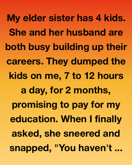 They Said I Was Just The Babysitter