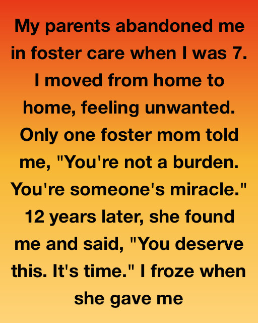 The Gift I Never Expected—from The Only Woman Who Saw Me