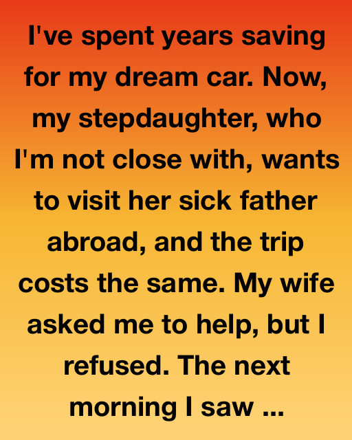 The Car Or The Kid: A Choice I’ll Never Forget