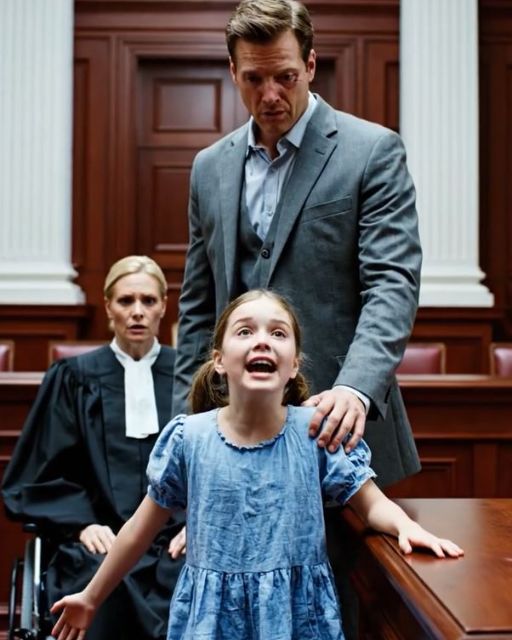 A Five-year-old Faced The Judge In A Wheelchair And Said, “let My Dad Come Home And I’ll Help Your Legs Walk Again” — The Court Laughed, Until Her Words Started Changing Everything