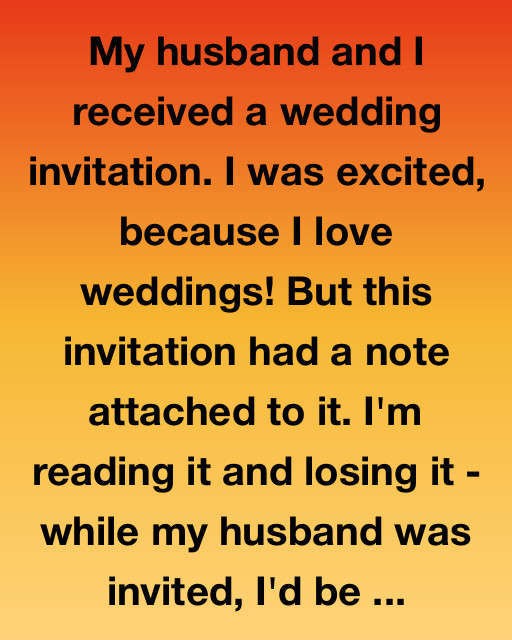 The Wedding That Wasn’t Mine