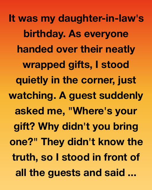 The Gift She Never Expected