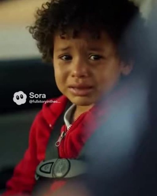 Police Officer Stops A Car For A Broken Taillight—The Child In The Back Seat Starts Crying