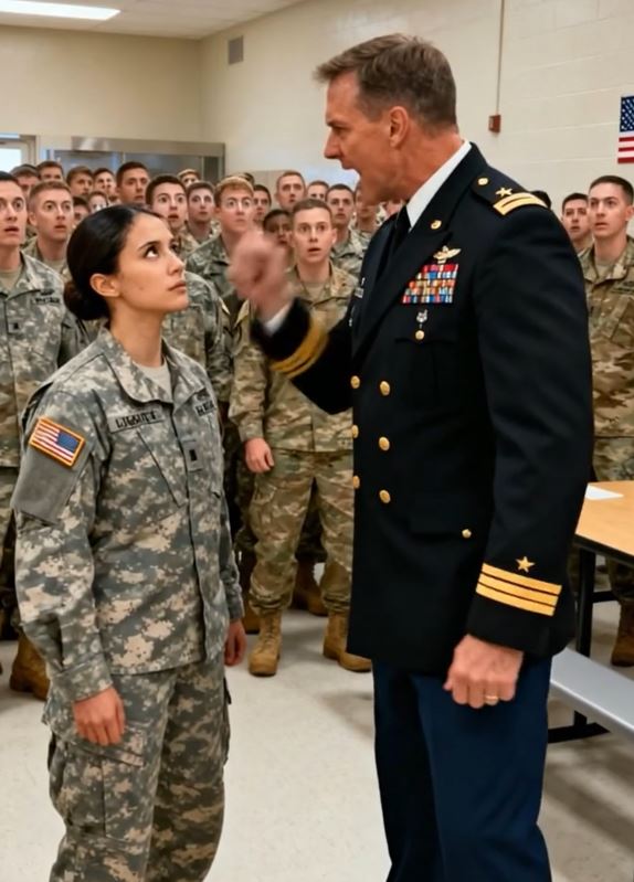 A General Smacked A Young Private For Spilling Her Drink — Until He Saw The Mark On Her Hand.
