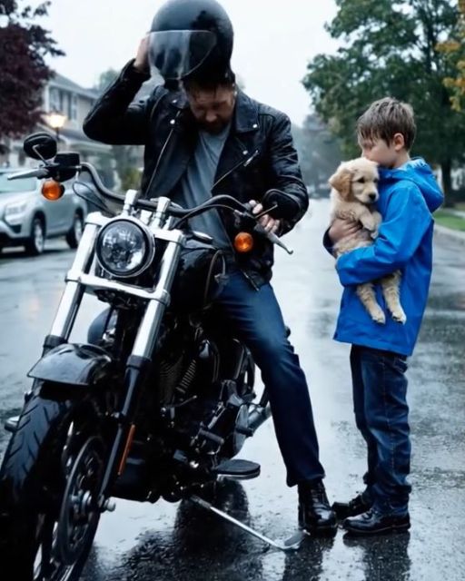 This Biker Gave A Lost Kid A Ride Home—until The Mom Opened The Door And He Remembered Everything