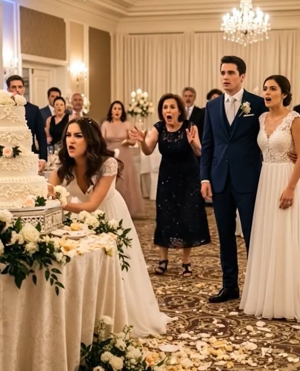 I Was About To Cut My Perfect Wedding Cake — Until My Sister Whispered A Warning About The Groom.