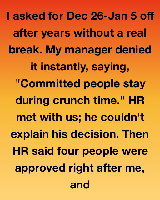 The Vacation That Cost My Boss His Job