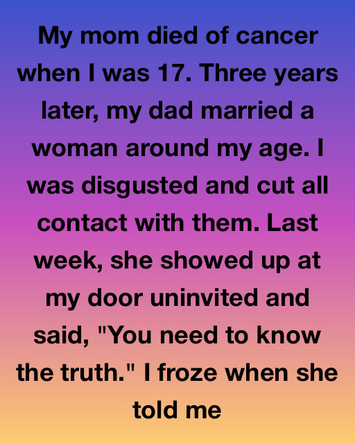 I Hated My Stepmom For Marrying My Dad โ But She Came To Tell Me He Was Dying And I Was The Only Cure.