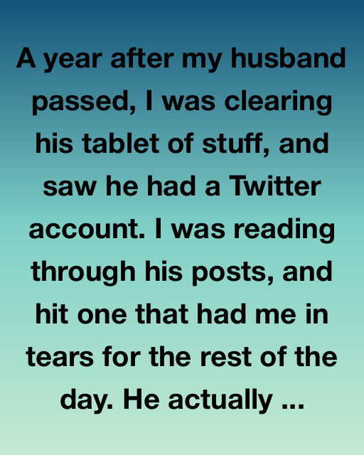 He Tweeted About Me Every Year