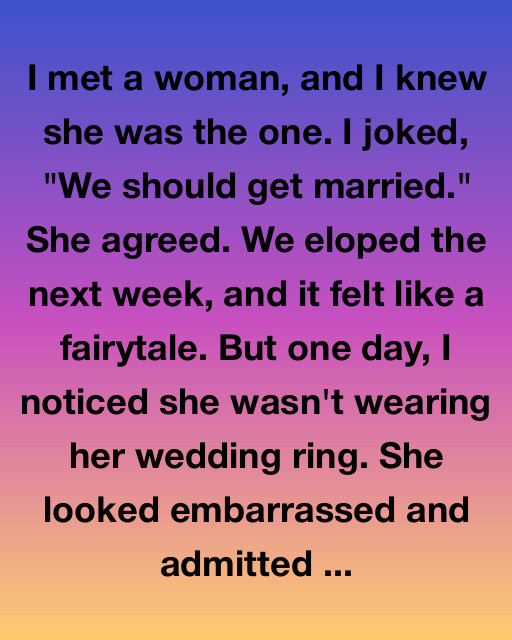 The Ring She Never Wore