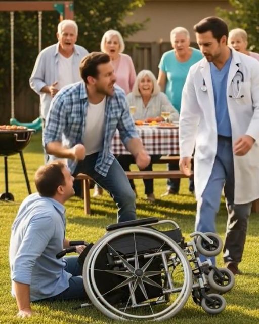 My Brother Shoved Me Out Of My Wheelchair In Front Of Everyone—until A Stranger Spoke The Five Words That Ended Him.