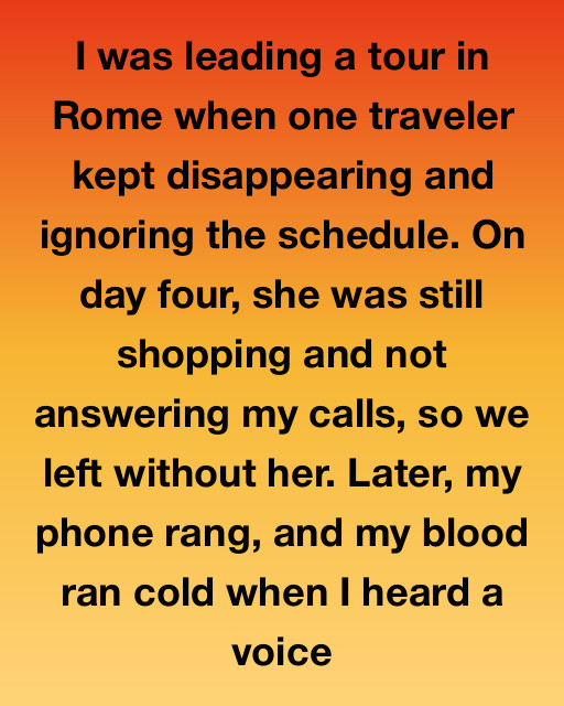 The Call I Never Expected In Rome