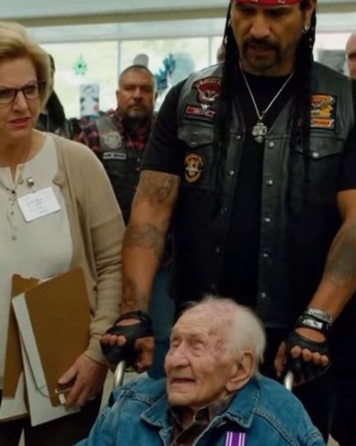 The Nursing Home Director Mocked A 94-year-old Marine—15 Bikers Were Watching