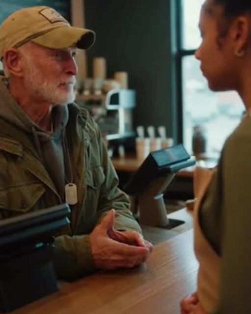 I Saw A Veteran Ask For Cheap Coffee—the Barista Read His Dog Tags And Walked Away In Tears