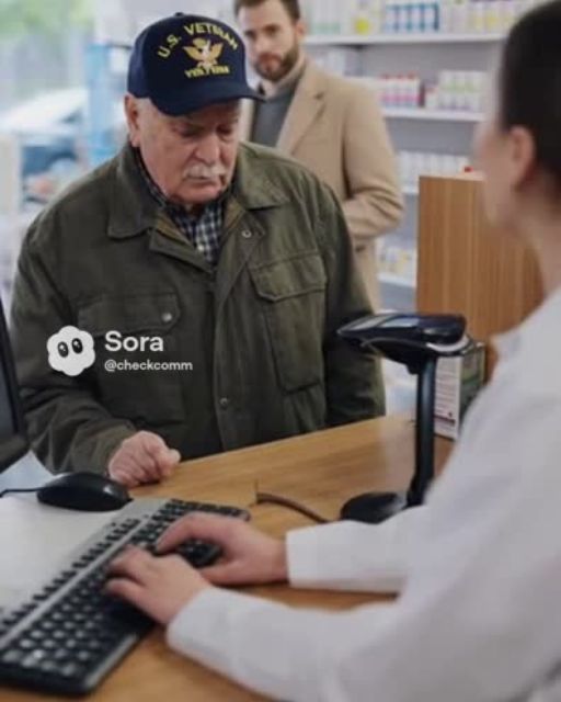 A Pharmacy Tech Ignored A Veteran—until The Man Behind Him Said Five Words That Silenced The Room