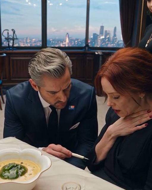 My Sister Laughed As I Choked On My Soup โ Until The Chef Ran In And Pointed Right At Her