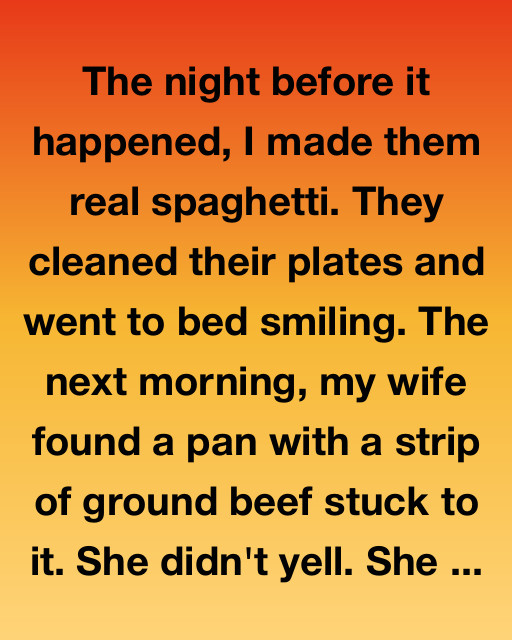 The Spaghetti Night That Changed Everything