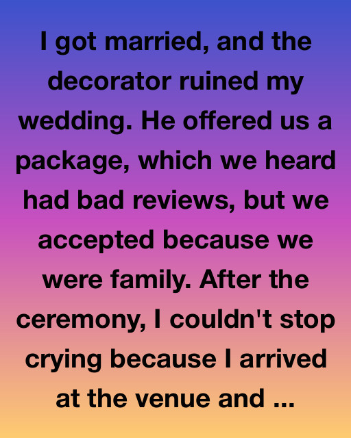 The Wedding That Almost Broke Me But Made My Life