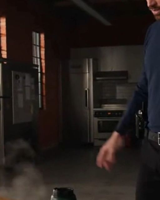 A Firefighter Finds Lunch In An Empty, Burnt-out House