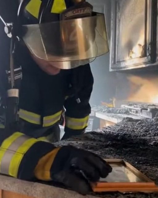 Firefighter Finds One Thing Untouched In A Burned House. It Destroys His Life.