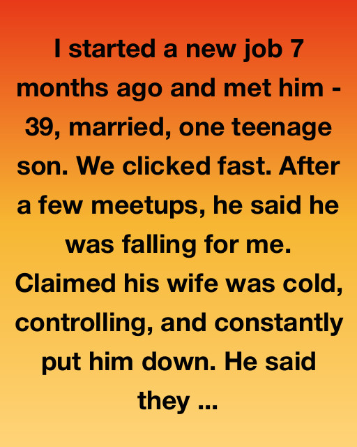 He Said Heโd Leave Her, But I Left First