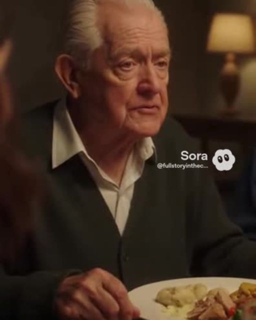 Family Forbids Grandpa From Speaking At Dinner—his One Sentence Stunned Them All