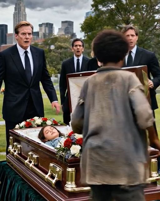 My Daughter Died In A Fire. Today At Her Funeral, A Stranger Pointed At My Fiancée.