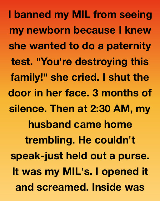 My Mother-in-law Demanded A Paternity Test For My Son — I Found Out Tonight Why She Was So Scared