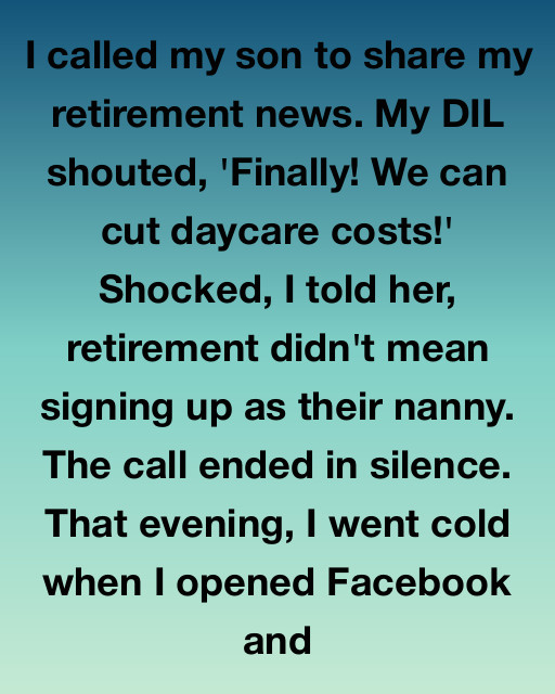 I Thought My Retirement Was The Start Of My New Life, But My Daughter-In-Law Had Already Spent My Free Time Before I Even Had It