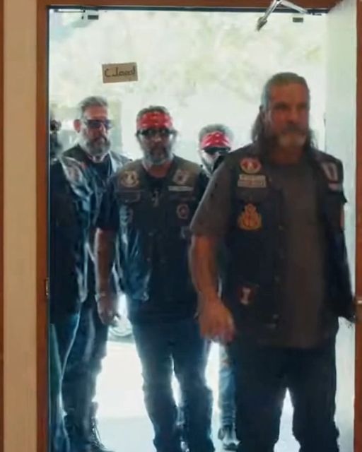 The Biker And The Blue Dress