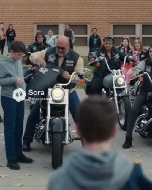 A Biker Club Defended A Bullied Teen—and The School Punished Him For It